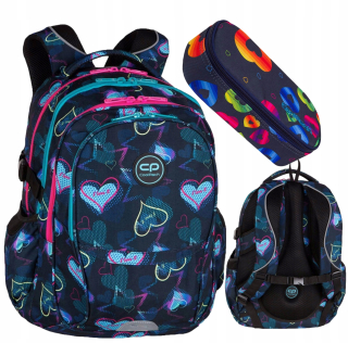 Školský batoh CoolPack Factor 29L Deep Love